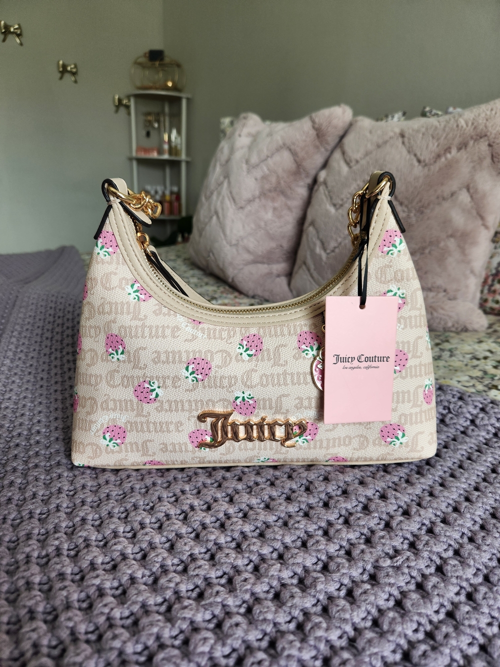Juicy Couture Berry Sweet Hobo Bag